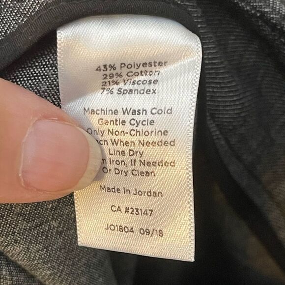 Talbots black‎ white slacks pants, size 6 petite - Picture 4 of 15